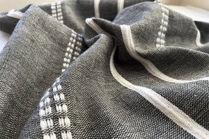 Zenach Handwoven Ethiopian Cotton Napkins | Set of 2
