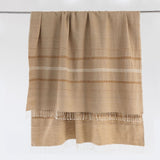 Zenach Handwoven Ethiopian Cotton Throw Blanket