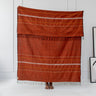 Zenach Handwoven Ethiopian Cotton Throw Blanket
