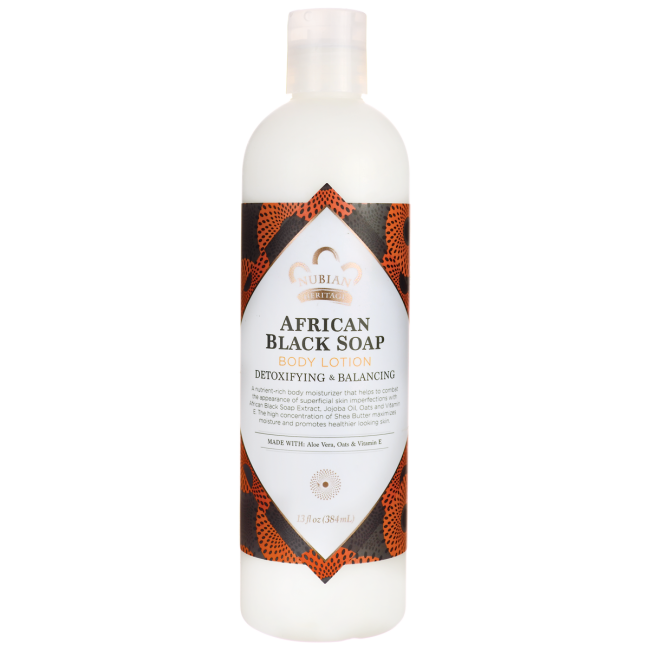 Nubian Heritage Nubian African Black Soap Lotion (1X13 OZ)-0