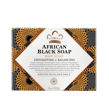 Nubian Heritage African Black Soap (1x5OZ )-7