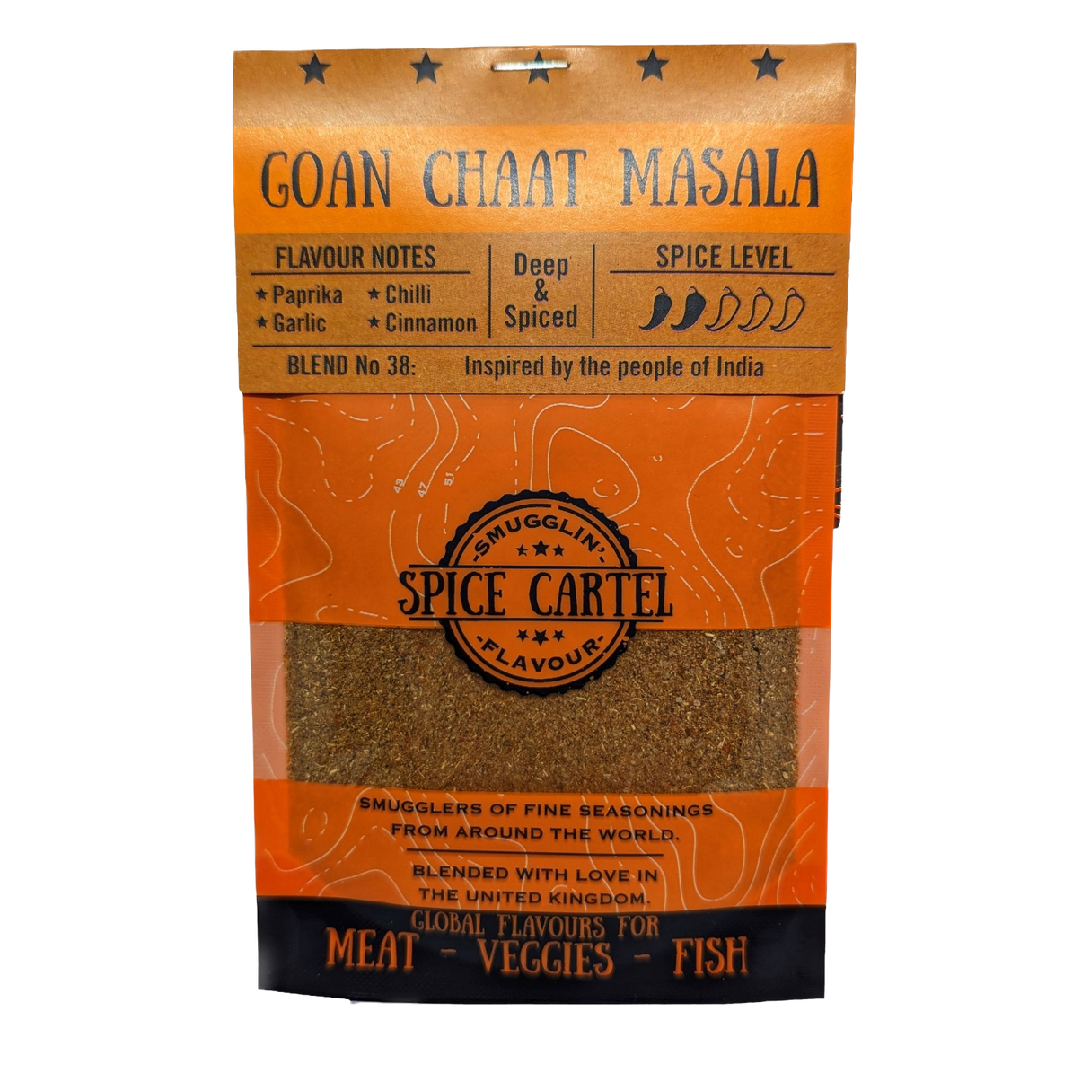 Spice Cartel's Goan Chaat Masala 35g Resealable Pouch-0