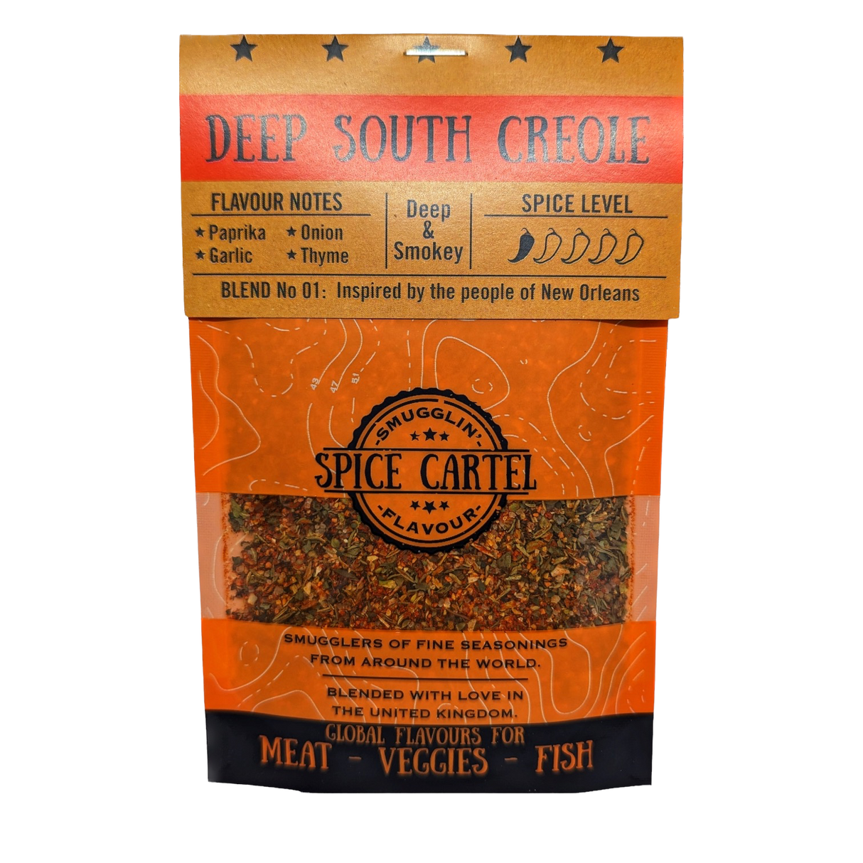 Spice Cartel's Deep South Creole 35g Resealable Pouch-0