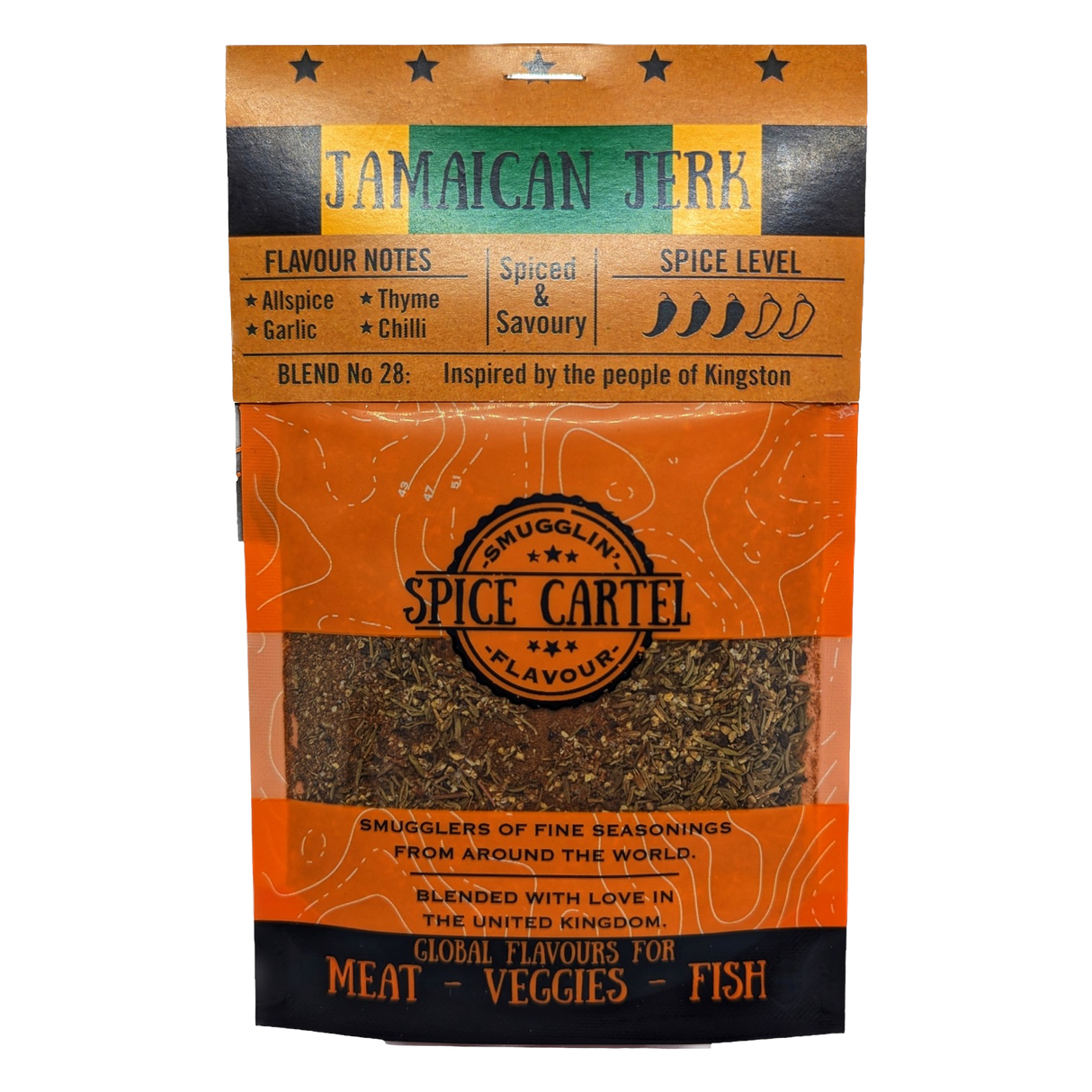 Spice Cartel's Jamaican Jerk 35g Resealable Pouch-0