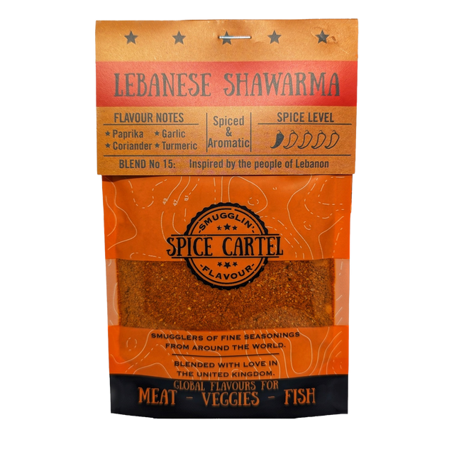 Spice Cartel's Lebanese Shawarma 35g Resealable Pouch-0