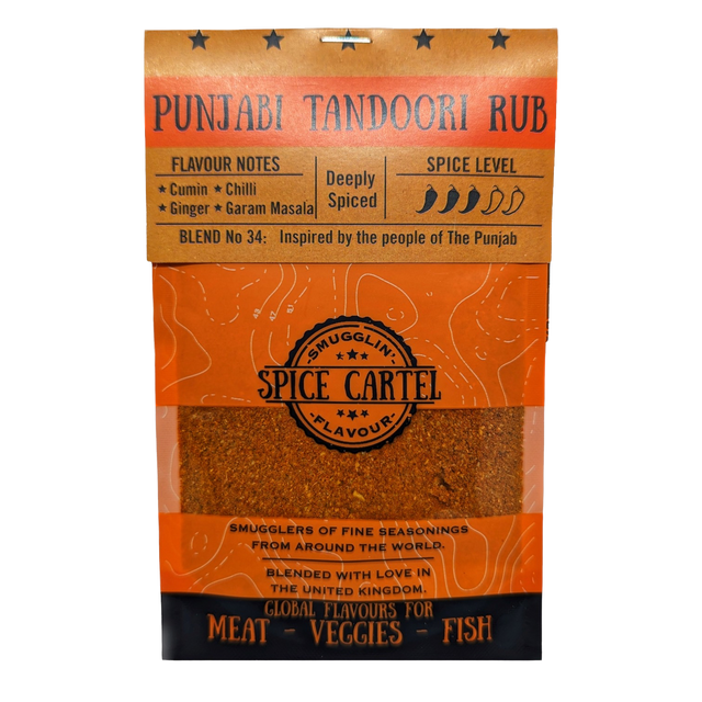 Spice Cartel's Punjabi Tandoor Masala Rub 35g Resealable Pouch-0