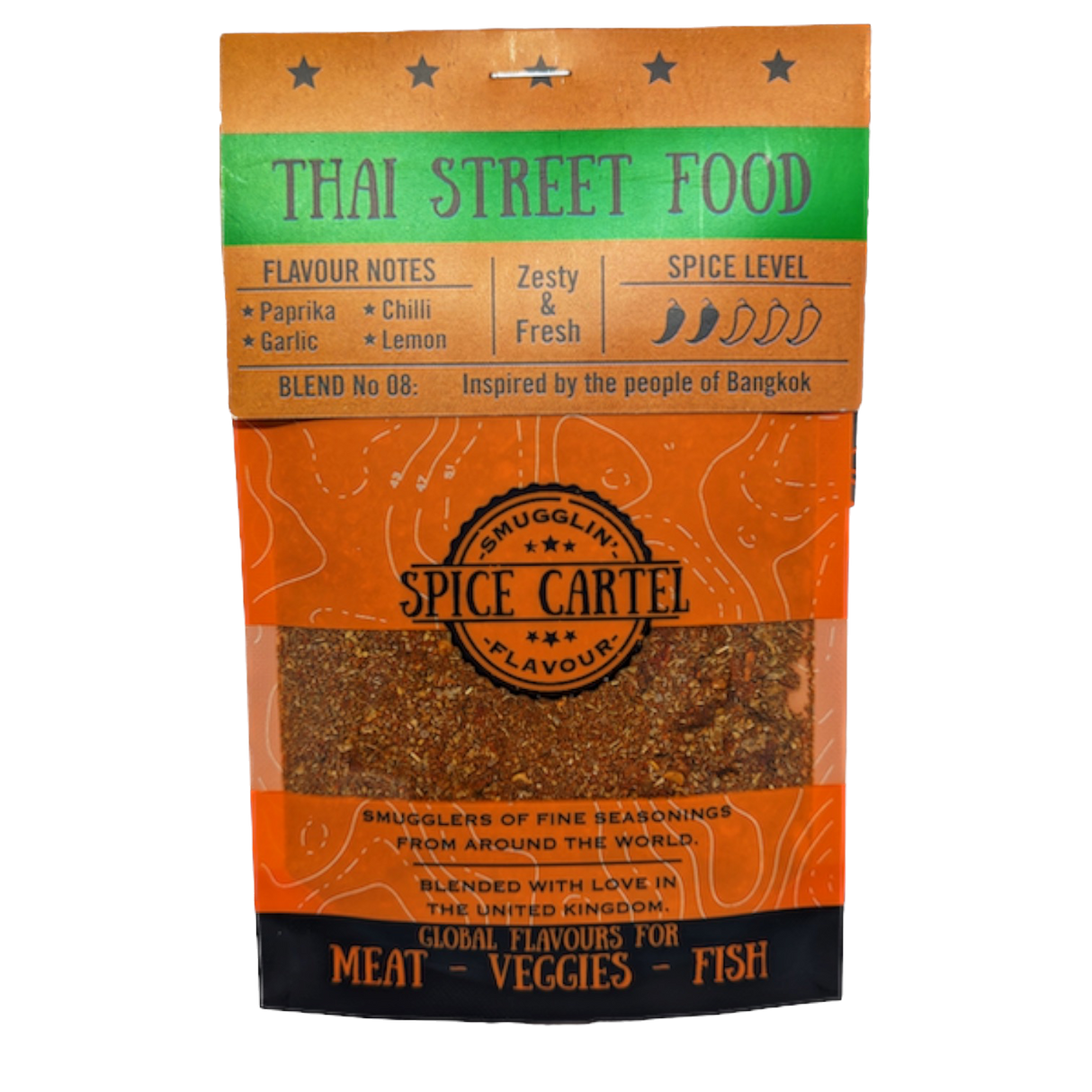 Spice Cartel's Thai Street Food 35g Resealable Pouch-0