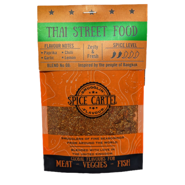 Spice Cartel's Thai Street Food 35g Resealable Pouch-0